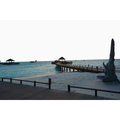 马尔代夫伊露岛风景