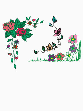 争相开放的花朵