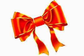 红色蝴蝶结