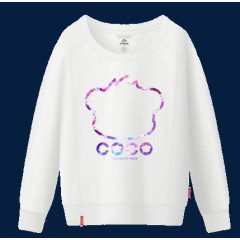 星空字母卫衣女装