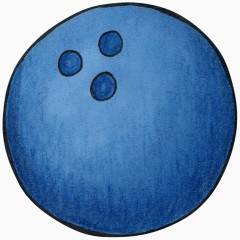手绘保龄球