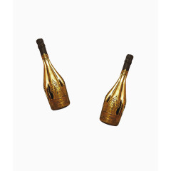 节日红酒瓶子实物