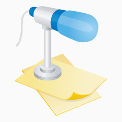 领导讲话话筒素材