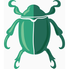 甲壳虫矢量图