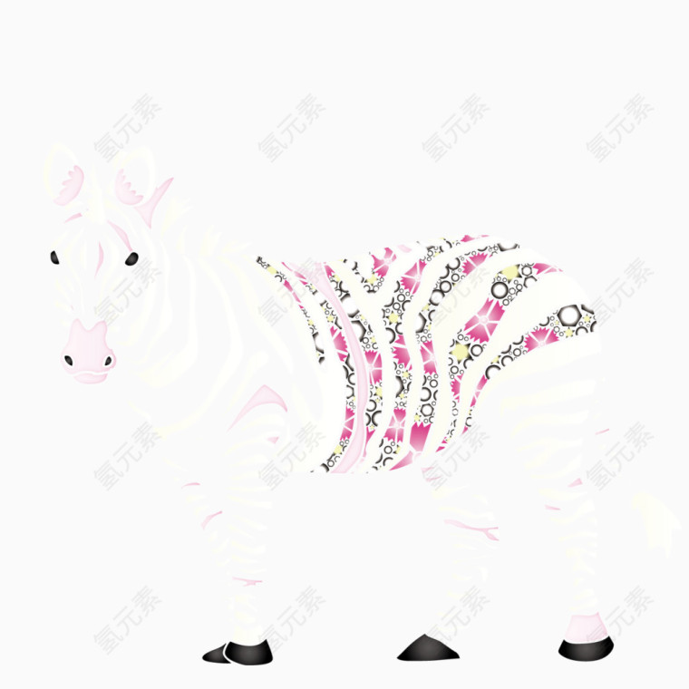 条纹斑马