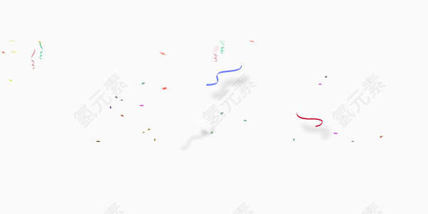 多种类型彩带装饰