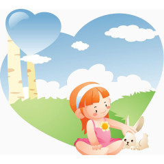 可爱小兔子卡通