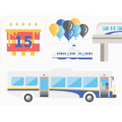 创意设计蛋糕铁路