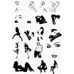 时尚女性潮流设计元素