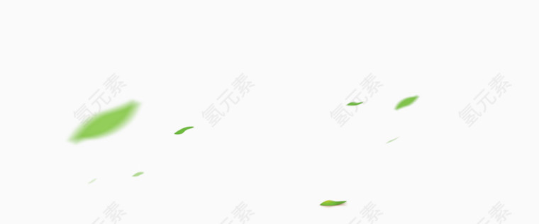 漂浮环保树叶
