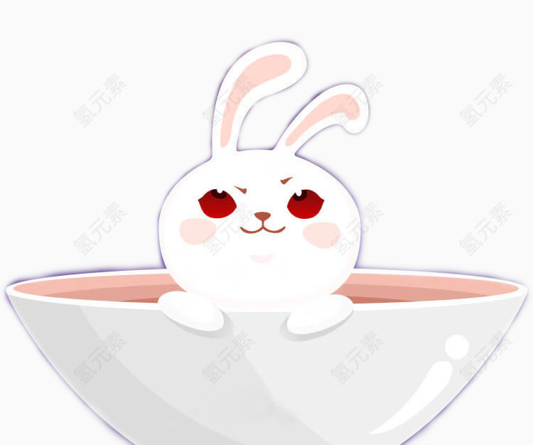 碗里的玉兔