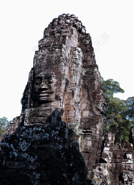 柬埔寨巴戎寺风景