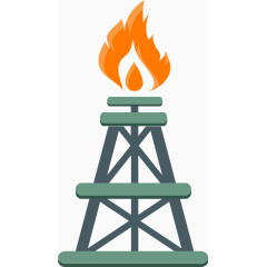 矢量石油炼制塔1