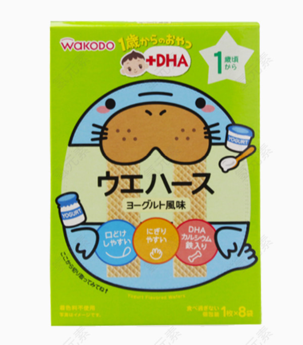 日本和光堂宝宝零食饼干
