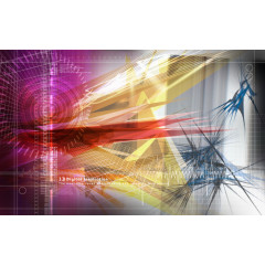 科技 背景 未来 分层 炫彩