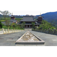 东部华侨城大华兴寺高清图