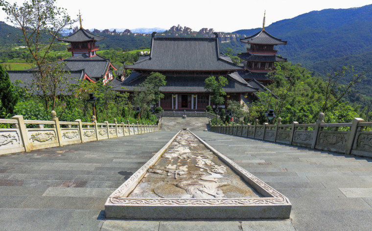 东部华侨城大华兴寺高清图