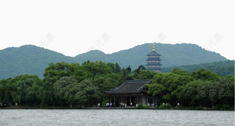 杭州西湖高清素材图