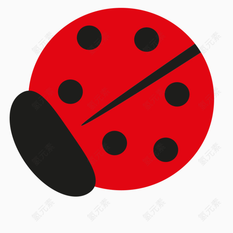 扁平化 不规则图形 图形组成 卡通 可爱 童趣