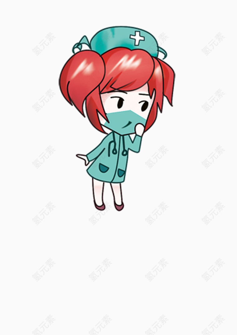 卡通护士