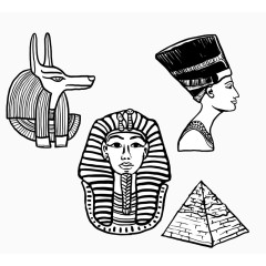 埃及元素矢量图