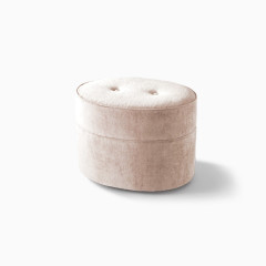 圆柱体软凳子家具装饰家装