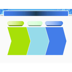 经典蓝色商务科技PPT模板