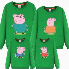 一家三口卫衣亲子装