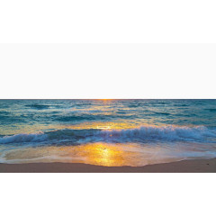 美丽的海滩景色