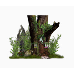 绿色书屋创意设计