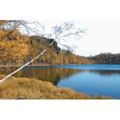 驼峰岭天池高清素材