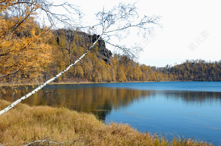 驼峰岭天池高清素材