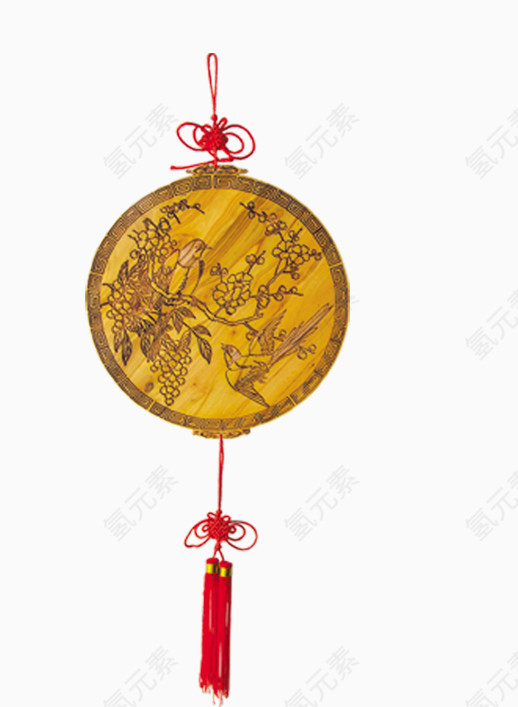 古典传统木制挂饰