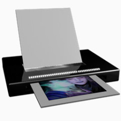 黑色电脑硬件图标下载