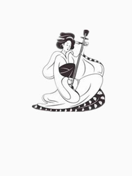 古风美女矢量图