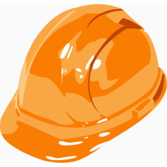 矢量手绘安全帽