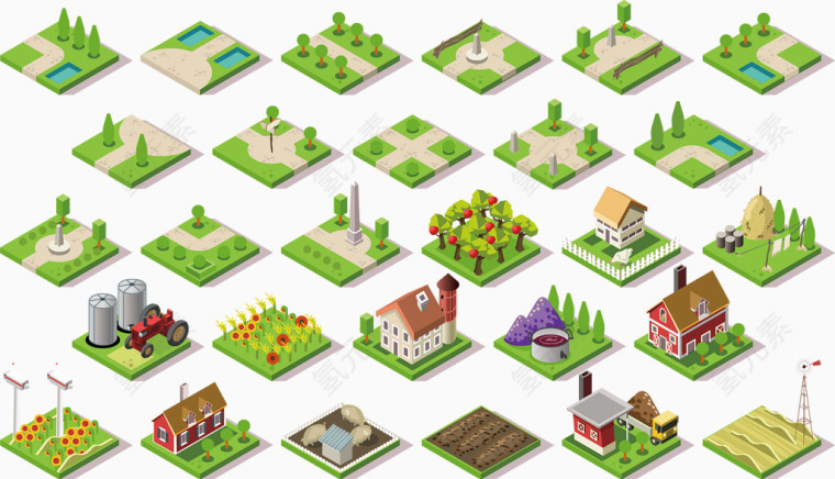 装饰绿化与建筑