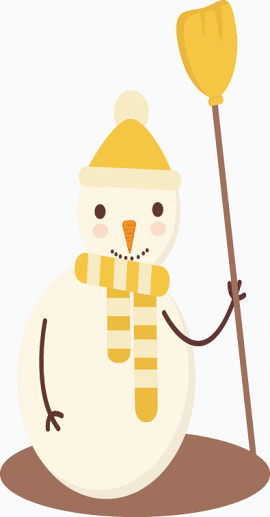 勤劳的雪人