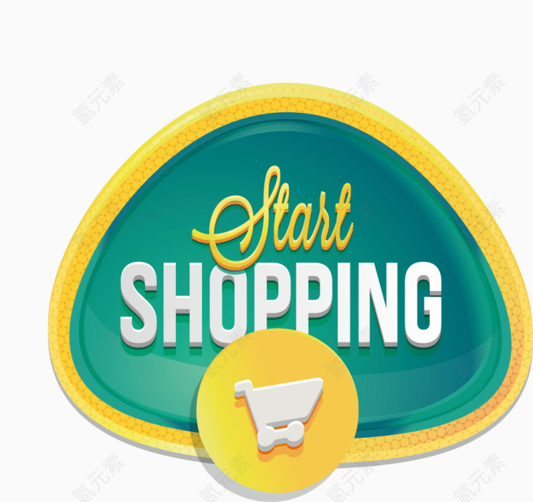 矢量商品促销标签素材