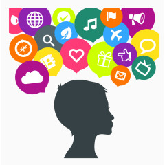 矢量手绘彩色图标合集