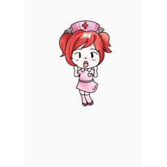 手绘护士