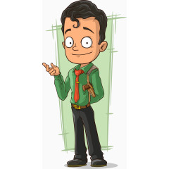 便衣警察商务矢量素材