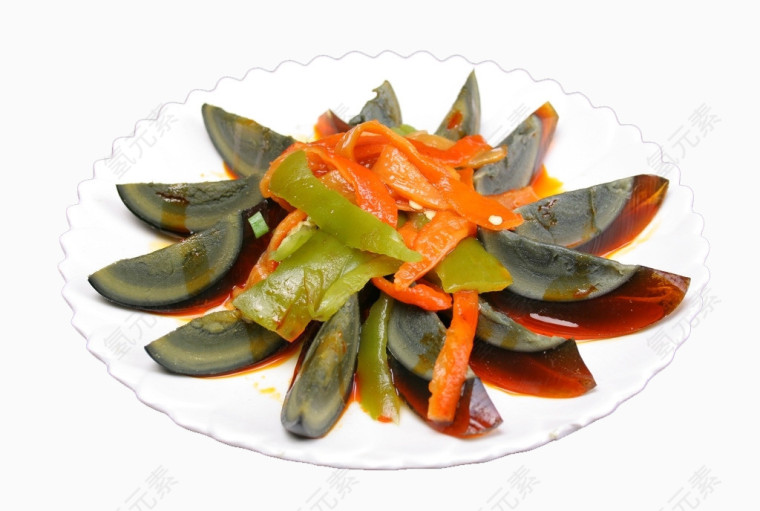 特色烧椒皮蛋