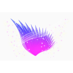 抽象图型发光效果