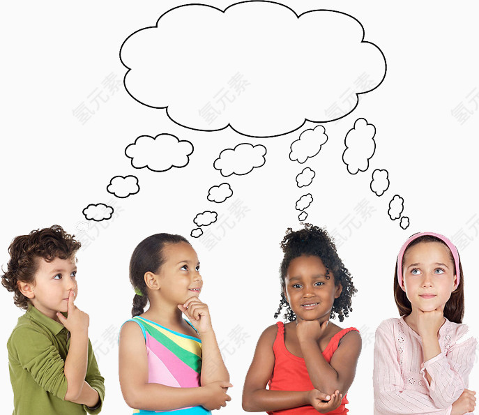 思考问题的孩子们