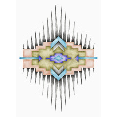 几何风格插图设计艺术