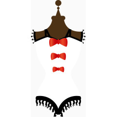 矢量图女士衣服