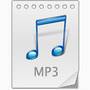简洁MP3音乐图标