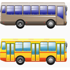 黄色公交车
