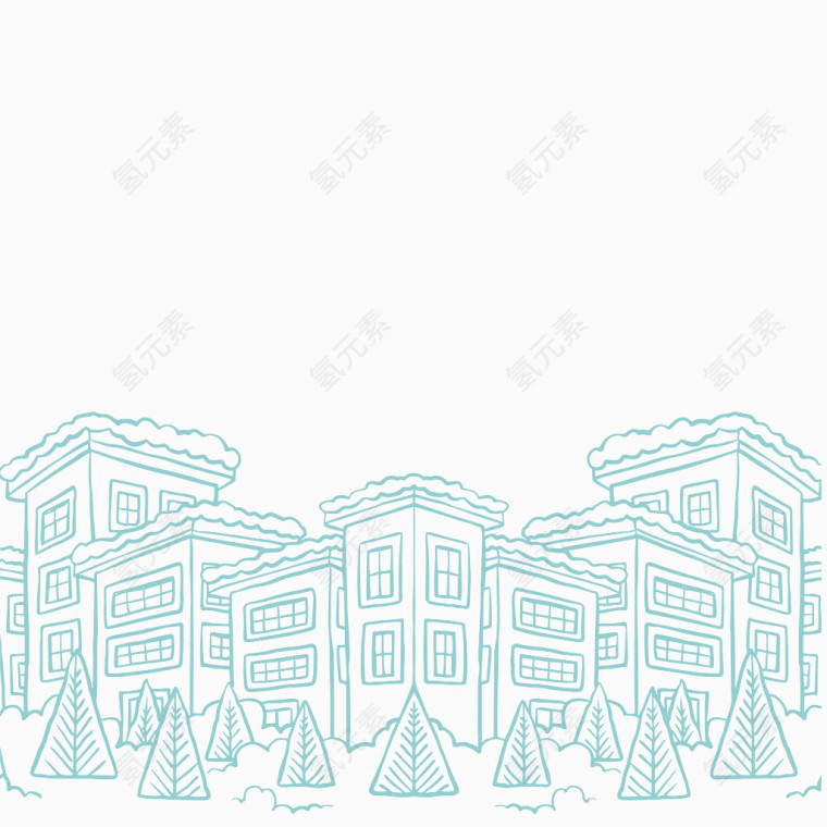 冬日雪景